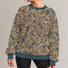 Baroque Floral Scrolls for Vintage-Inspired Everyday Style and Artful Outings All-over Print Knitted Sweater