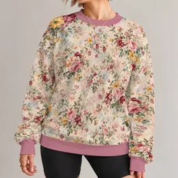 Romantic Rose And Wildflower Motifs For Garden Gatherings And Cozy Everyday Style All-over Print Knitted Sweater