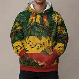Three Tropical Parrots With Island Music For Relaxed Beach Days And Summer Getaways All-over Print Hoodie (Lightweight)