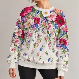 Watercolor Floral Blooms for Spring Garden Gatherings and Everyday Elegance All-over Print Knitted Sweater