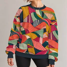 Colorful Abstract Patchwork for Creative Everyday Style and Artful Weekend Outings All-over Print Knitted Sweater