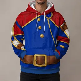 Royal Blue Prince Costume Tunic For Halloween Cosplay And Fairytale Fans All-over Print Hoodie (Lightweight)