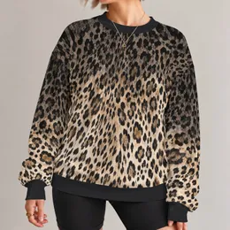 Charcoal And Cream Leopard Markings For Confident Everyday Style And Modern Women All-over Print Knitted Sweater