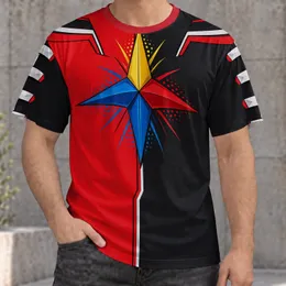 Red Black Football Lacing Style Sportswear For Game Day Training And Casual Outdoor Wear All-over Print Unisex T-shirt