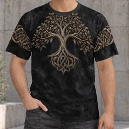 Celtic Tree of Life Knotwork for Outdoor Adventure and Everyday Wear for Men All-over Print Unisex T-shirt