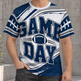 Football Game Day Spirit for Backyard Parties and Weekend Watch Parties for Casual Fans All-over Print Unisex T-shirt
