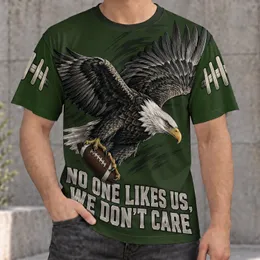 Soaring Eagle Football Spirit for Game Day and Weekend Tailgating, Men's Fan Gift All-over Print Unisex T-shirt