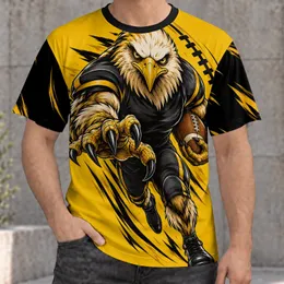 Fierce Eagle Football Game Day for Stadium Saturdays and Tailgate Fans Everywhere Together All-over Print Unisex T-shirt