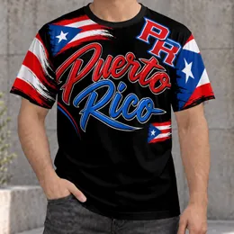 Puerto Rico Flag Colors for Island Pride, Travel Days and Casual Weekend Heritage All-over Print Unisex T-shirt