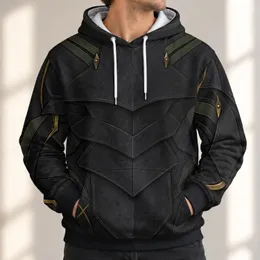 Dark Fantasy Armor Tunic Look for Cosplay Events and Halloween Gatherings All-over Print Hoodie (Lightweight)