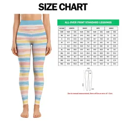 Pastel Stripes for Yoga, Pilates and Relaxed Everyday Activewear Leggings