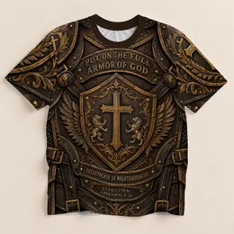 Christian Armor of God Faith for Church Fellowship and Everyday Encouragement All-over Print Unisex T-shirt