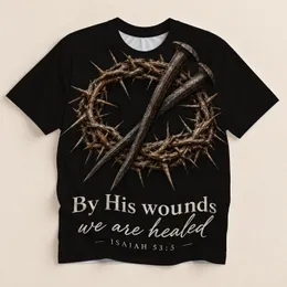 Crown Of Thorns And Crossed Nails For Christian Faith And Scripture Devotion All-over Print Unisex T-shirt
