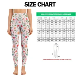 Peach Blossoms and Scarlet Hearts for Yoga, Pilates, and Everyday Springtime Style Leggings