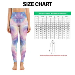 Pastel Starry Sky Gradient for Yoga, Pilates and Everyday Activewear Style for Women Leggings