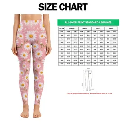 Blush Pink Daisies For Yoga, Pilates, Errands, And Everyday Casual Wear Leggings