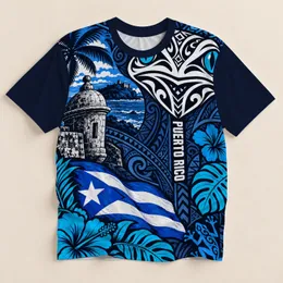 Puerto Rico Frog And Island Colors For Caribbean Travel And Everyday Pride All-over Print Unisex T-shirt