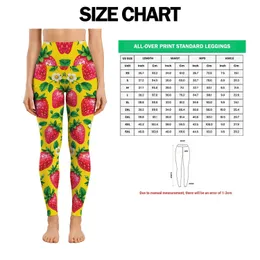 Pink Strawberries on Sunny Yellow for Yoga, Pilates, and Casual Summer Wear Leggings