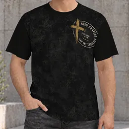 Need Prayer Tap My Shoulder Faith Message For Church Fellowship And Everyday Wear All-over Print Unisex T-shirt