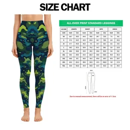 Teal Woodland Camo for Yoga, Pilates and Everyday Outdoor Adventures Leggings