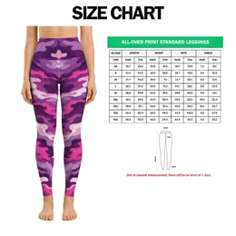 Purple Pink Camouflage Activewear For Yoga Pilates And Everyday Adventures Leggings