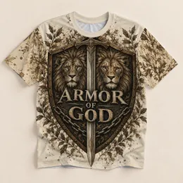 Armor Of God Sword And Shield For Faithful Everyday Wear And Inspirational Giving All-over Print Unisex T-shirt