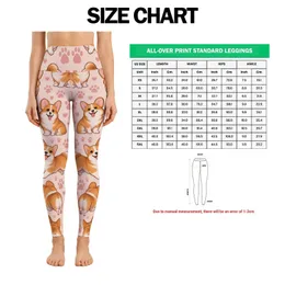 Playful Corgi and Paw Motifs for Yoga, Running, and Everyday Fitness Wear for Women Leggings