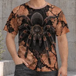 Cracked Stone Tarantula Look for Halloween Parties and Bold Alternative Streetwear All-over Print Unisex T-shirt