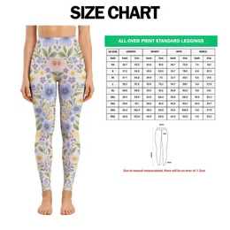 Pastel Daisies And Smiling Blossoms For Spring Yoga And Everyday Movement Leggings