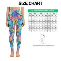 Pastel Stained Glass Mosaic for Colorful Everyday Lounge and Weekend Style Leggings