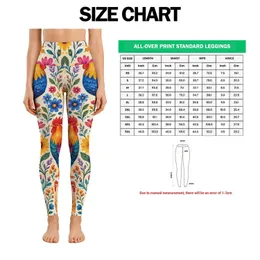 Colorful Cartoon Roosters for Cheerful Farm Days and Everyday Country Style for Women Leggings