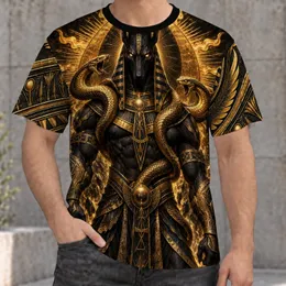 Anubis Jackal Guardian for Halloween, Egyptian Mythology Fans and Themed Parties All-over Print Unisex T-shirt