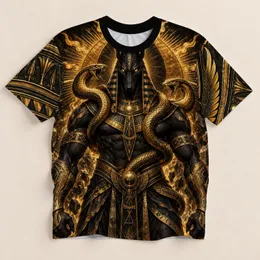 Anubis Jackal Guardian for Halloween, Egyptian Mythology Fans and Themed Parties All-over Print Unisex T-shirt