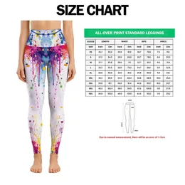 Vibrant Paint Splashes for Creative Casual Weekends and Colorful Everyday Style Leggings