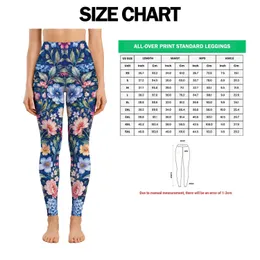 Blue Floral Bouquet Motif For Relaxed Weekend Outings And Everyday Spring Travel Style Leggings