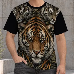 Fierce Tiger Faces for Match Day Energy and Bold Training Style for Dedicated Big Cat Fans All-over Print Unisex T-shirt