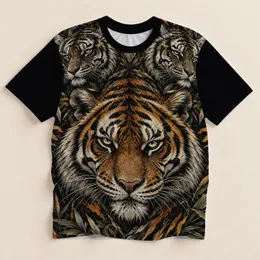 Fierce Tiger Faces for Match Day Energy and Bold Training Style for Dedicated Big Cat Fans All-over Print Unisex T-shirt