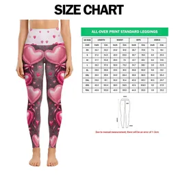 Pink Heart Balloons for Valentine’s Day Romance and Sweet Everyday Style Leggings
