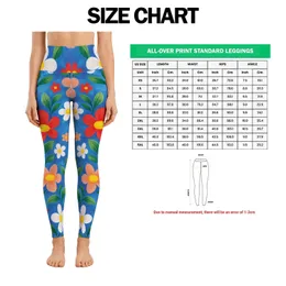 Colorful Daisy Garden on Ocean Blue for Sunny Beach Days and Summer Getaways for Her Leggings