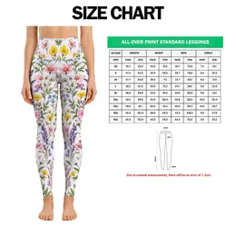 Pastel Wildflowers and Butterflies for Bright Everyday Style and Relaxed Garden Days Leggings