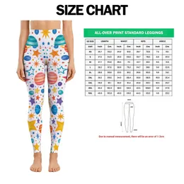 Colorful Star And Dot Motifs For Yoga, Pilates, Travel And Everyday Activewear Style Leggings