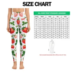 Fresh Strawberry and Clover Motifs for Yoga, Pilates, and Everyday Summer Wear Days Leggings