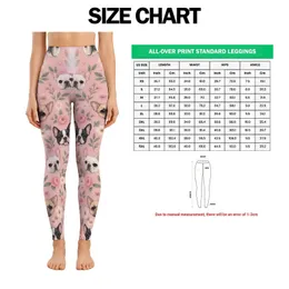 French Bulldog Faces For Pilates, Errands And Everyday Dog Lover Style Leggings