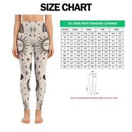 Celestial Stars and Crescent Moons for Yoga, Pilates and Everyday Wear Leggings