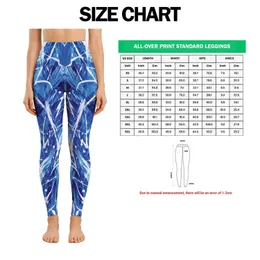 Cobalt Blue White Abstract Lines For Yoga Pilates And Everyday Activewear Leggings
