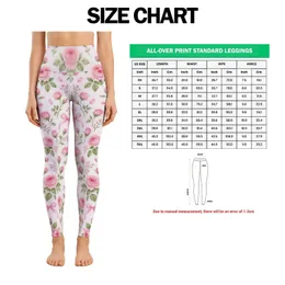 Soft Pink Rose and Ribbon Florals for Garden Days and Everyday Style for Women Leggings