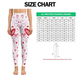 Red Hearts and Stars for Playful Yoga Sessions, Running, and Everyday Fitness Style Leggings