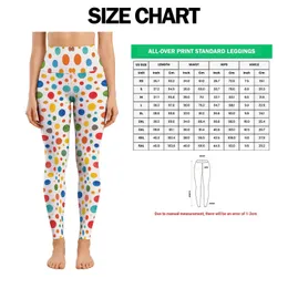 Colorful Rainbow Polka Dots For Yoga, Fitness And Everyday Activewear Leggings