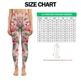 Elegant Pink Flamingos with Blush Stripes for Yoga, Running, and Everyday Activewear Leggings
