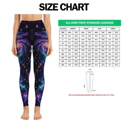 Colorful Starry Night Sky for Yoga, Fitness, and Everyday Cosmic Style Leggings